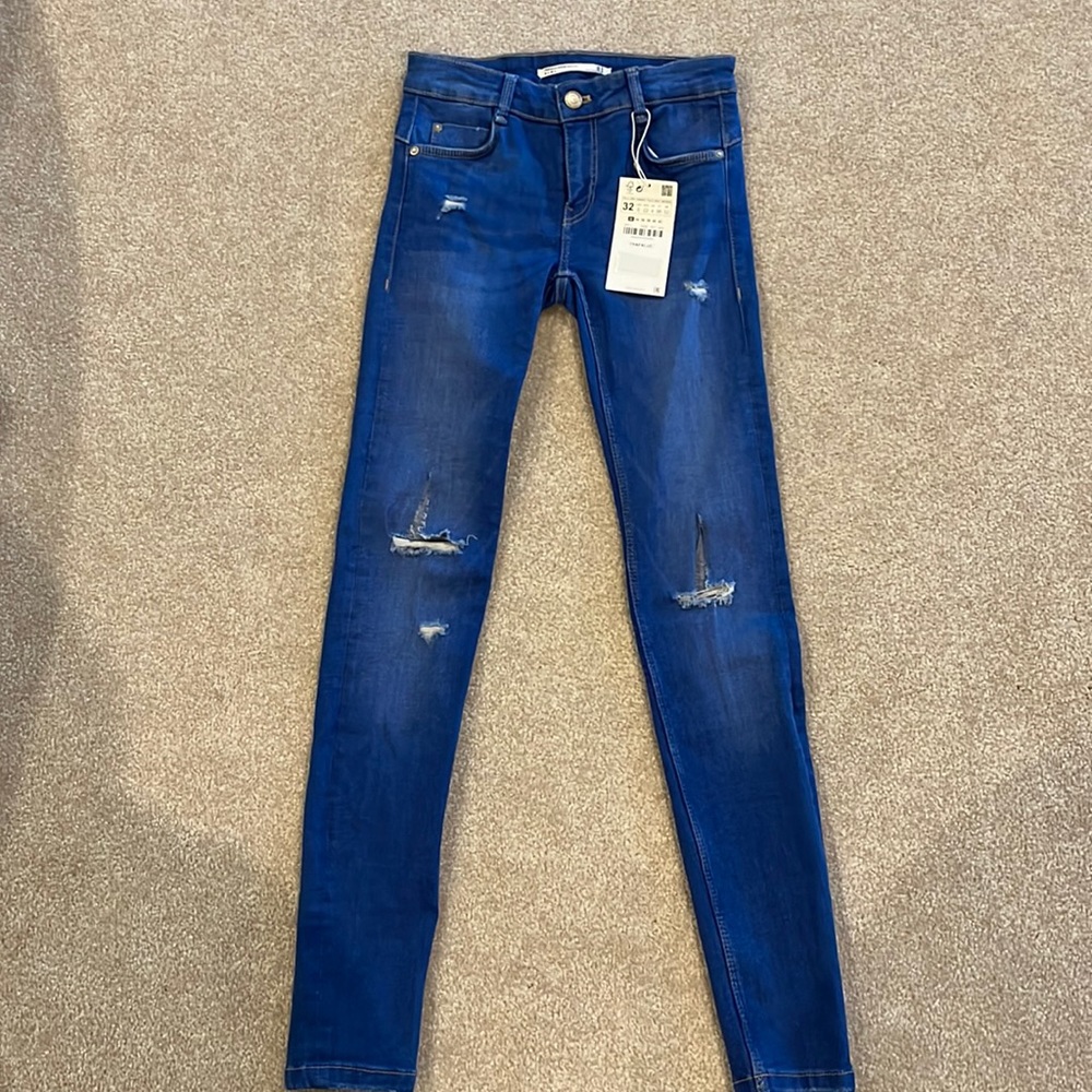 Womens Zara sz 0 skinny jeans